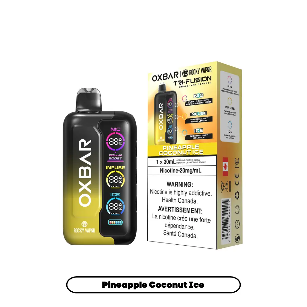 Rocky Vapor Oxbar Tri Fusion | Vape Cloud Canada - Image 11