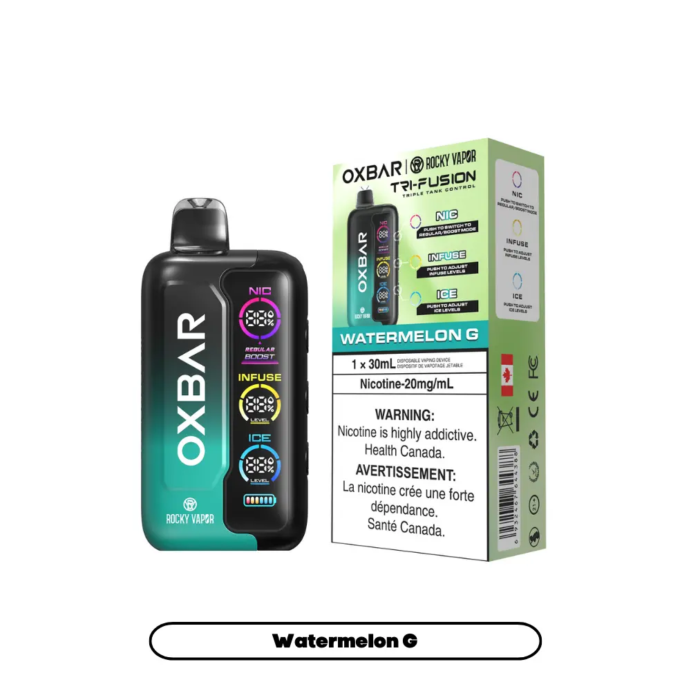 Rocky Vapor Oxbar Tri Fusion | Vape Cloud Canada - Image 14