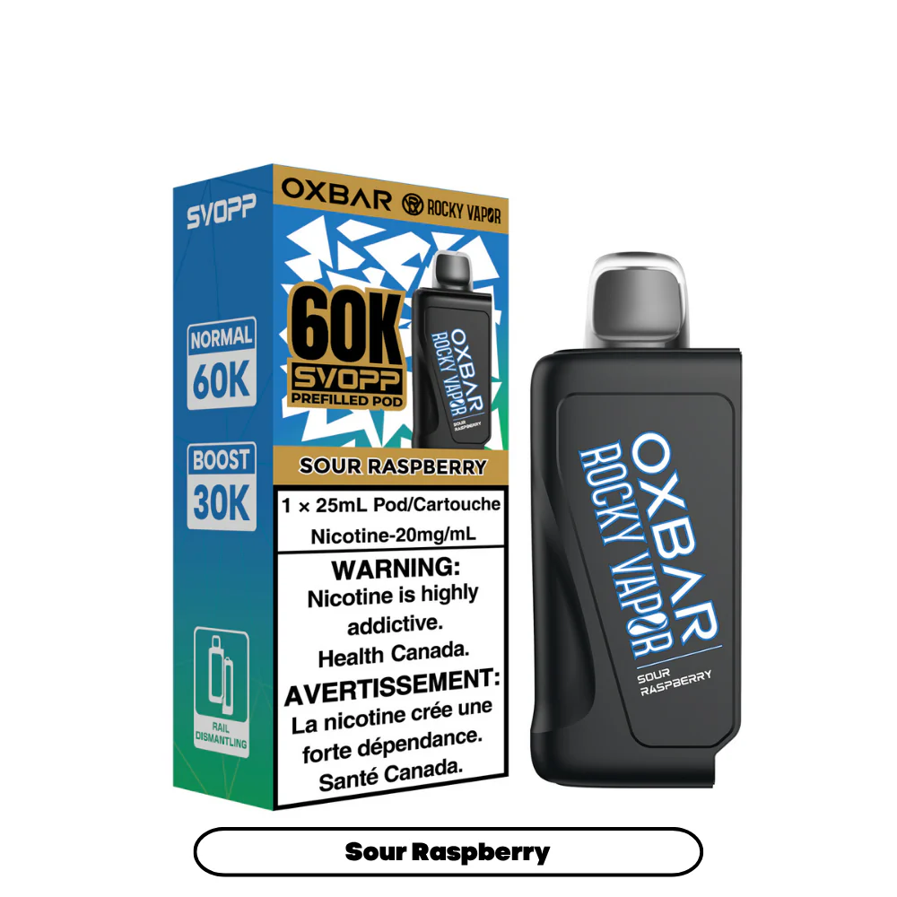 OxBar X Rocky Vapor - Svopp 60k | Vape Cloud Canada - Image 5