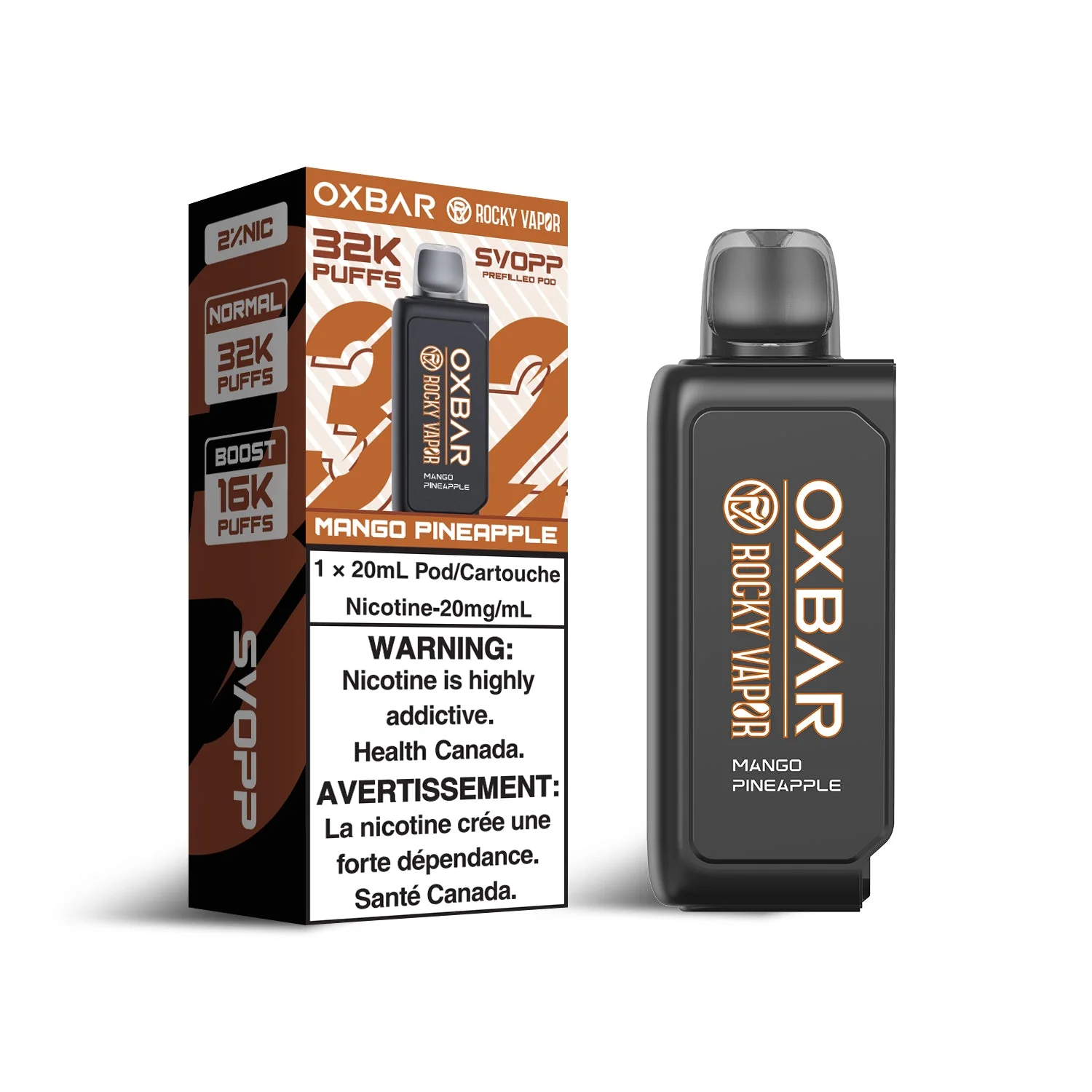 OxBar X Rocky Vapor - Svopp 32k | Vape Cloud Canada - Image 15