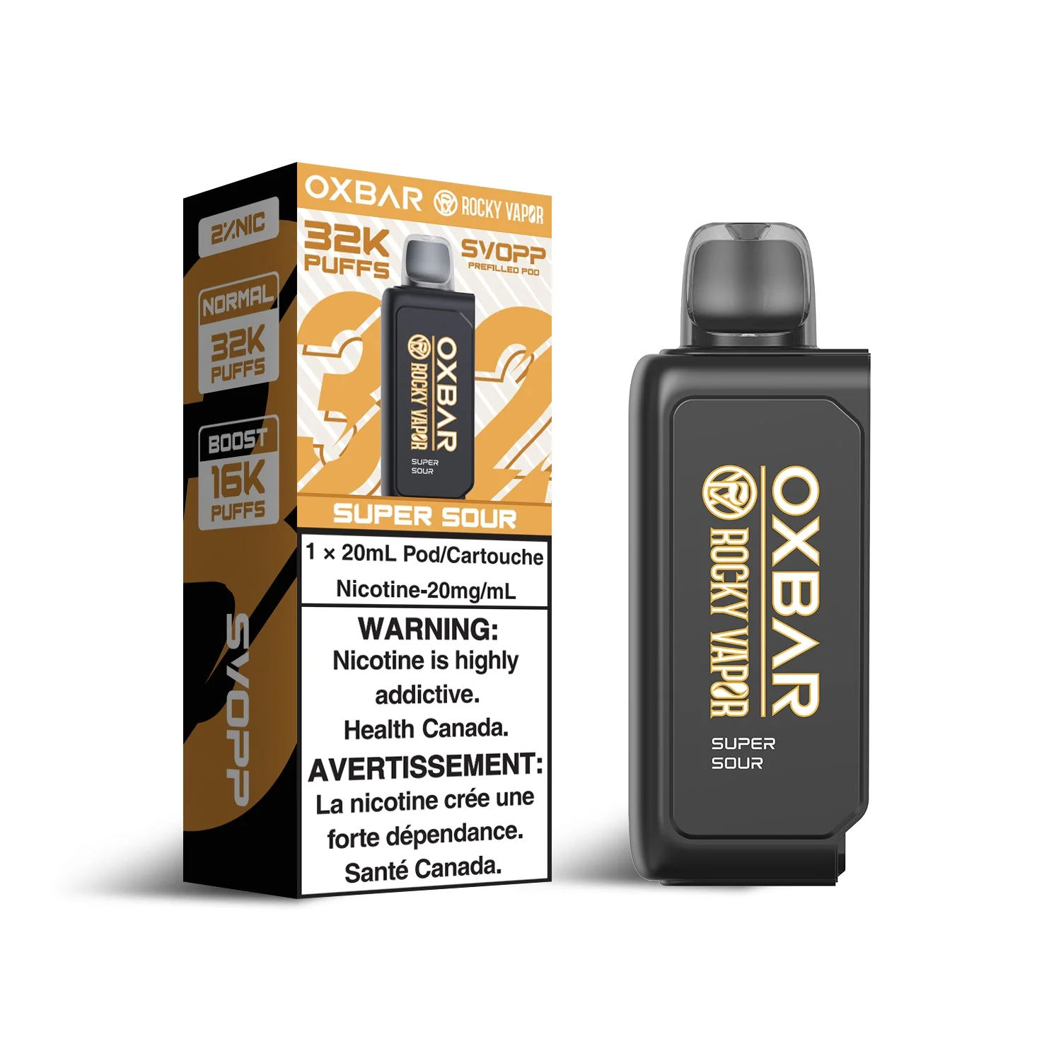 OxBar X Rocky Vapor - Svopp 32k | Vape Cloud Canada - Image 27