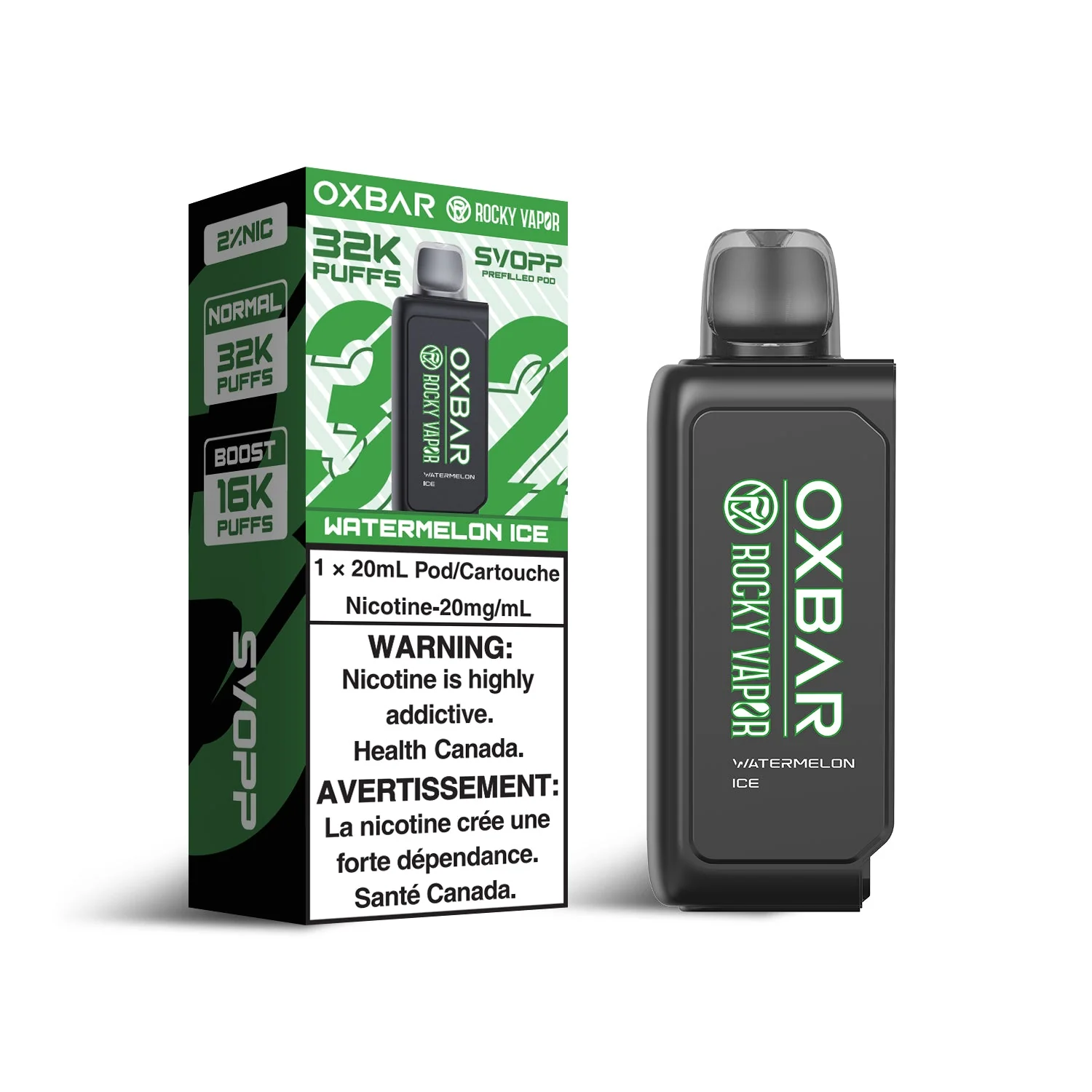 OxBar X Rocky Vapor - Svopp 32k | Vape Cloud Canada - Image 35