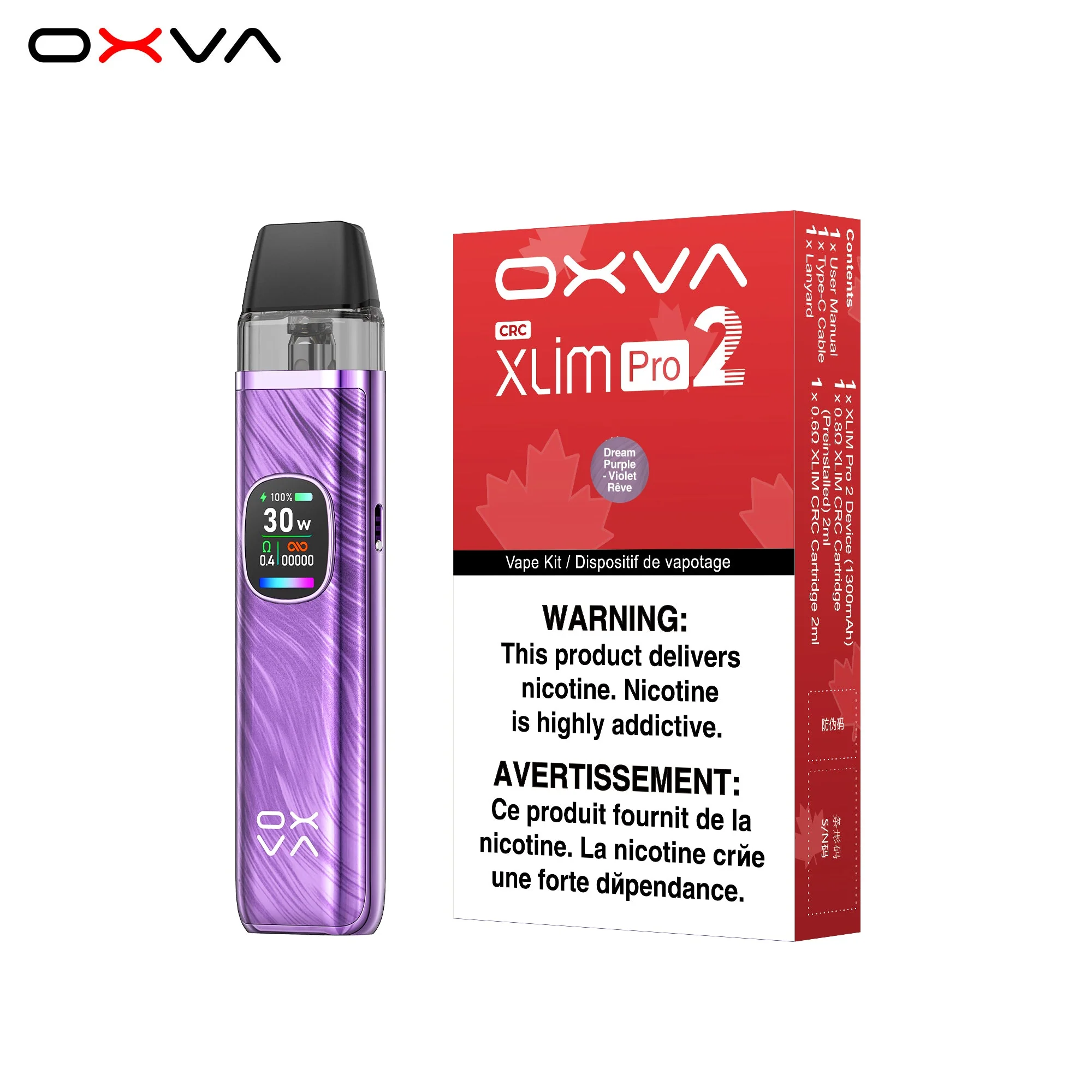 Oxva Slim Pro Pod Kit 2 | Vape Cloud Canada - Image 5
