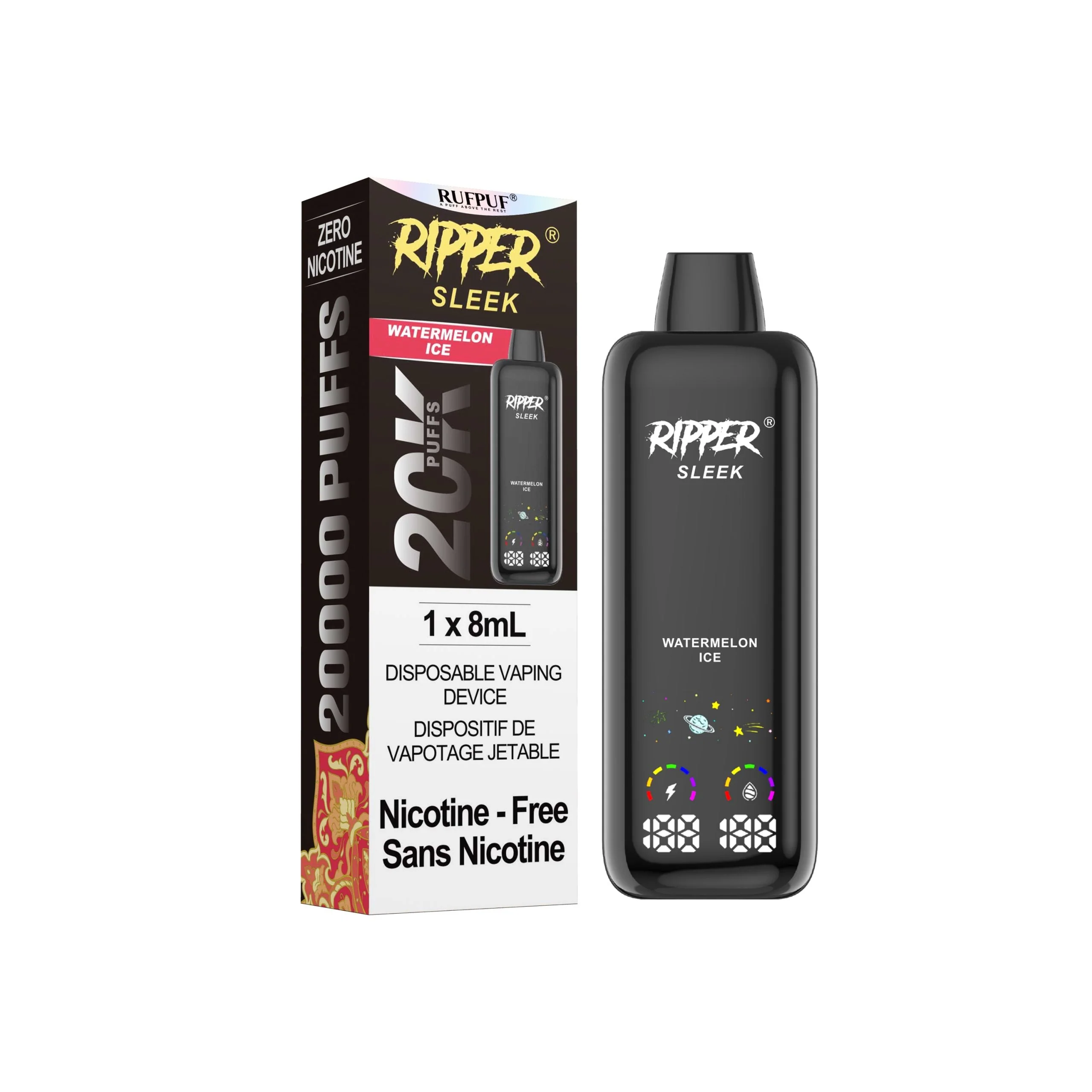 Ripper SLEEK (Zero Nic Available) | Vape Cloud Canada - Image 10