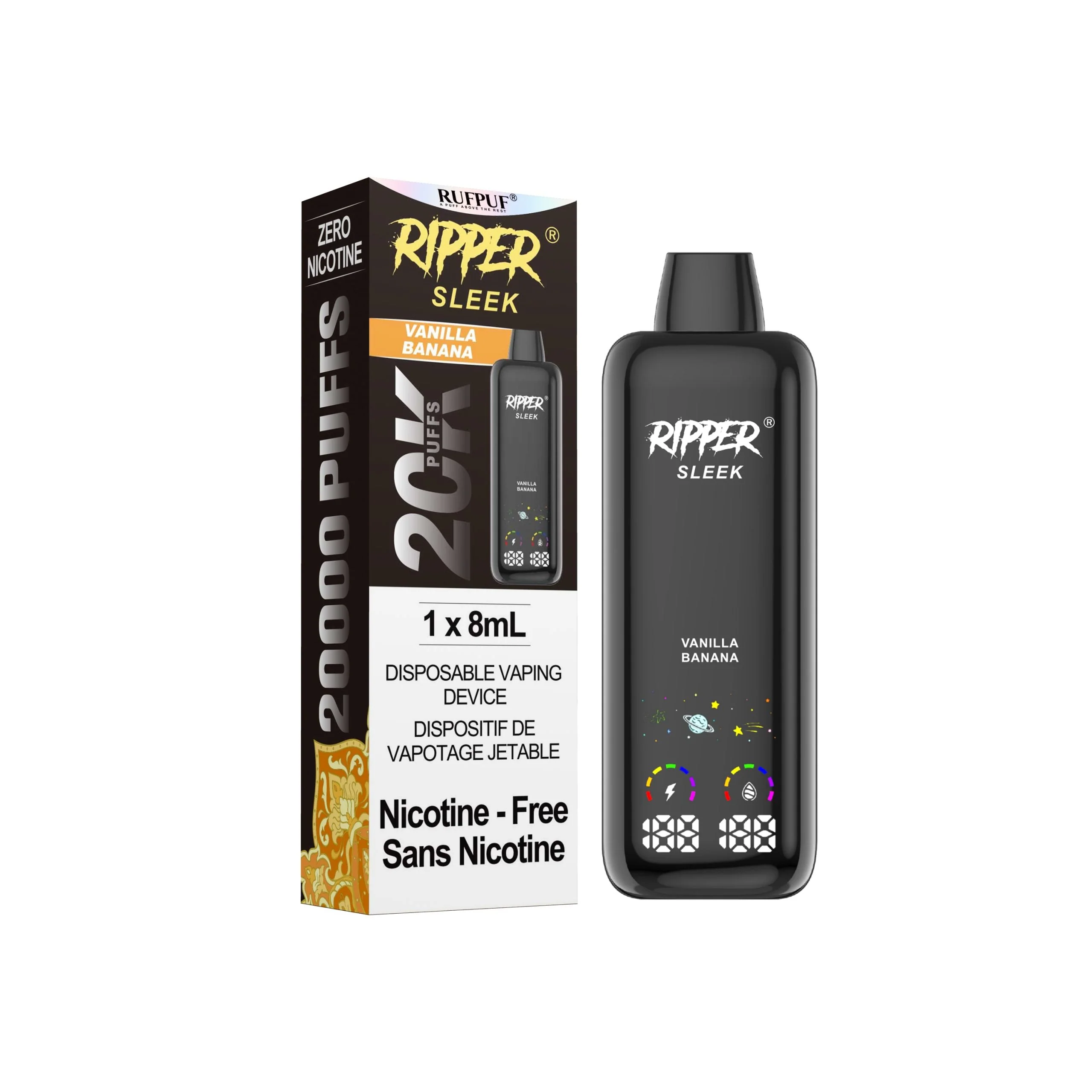 Ripper SLEEK (Zero Nic Available) | Vape Cloud Canada - Image 9