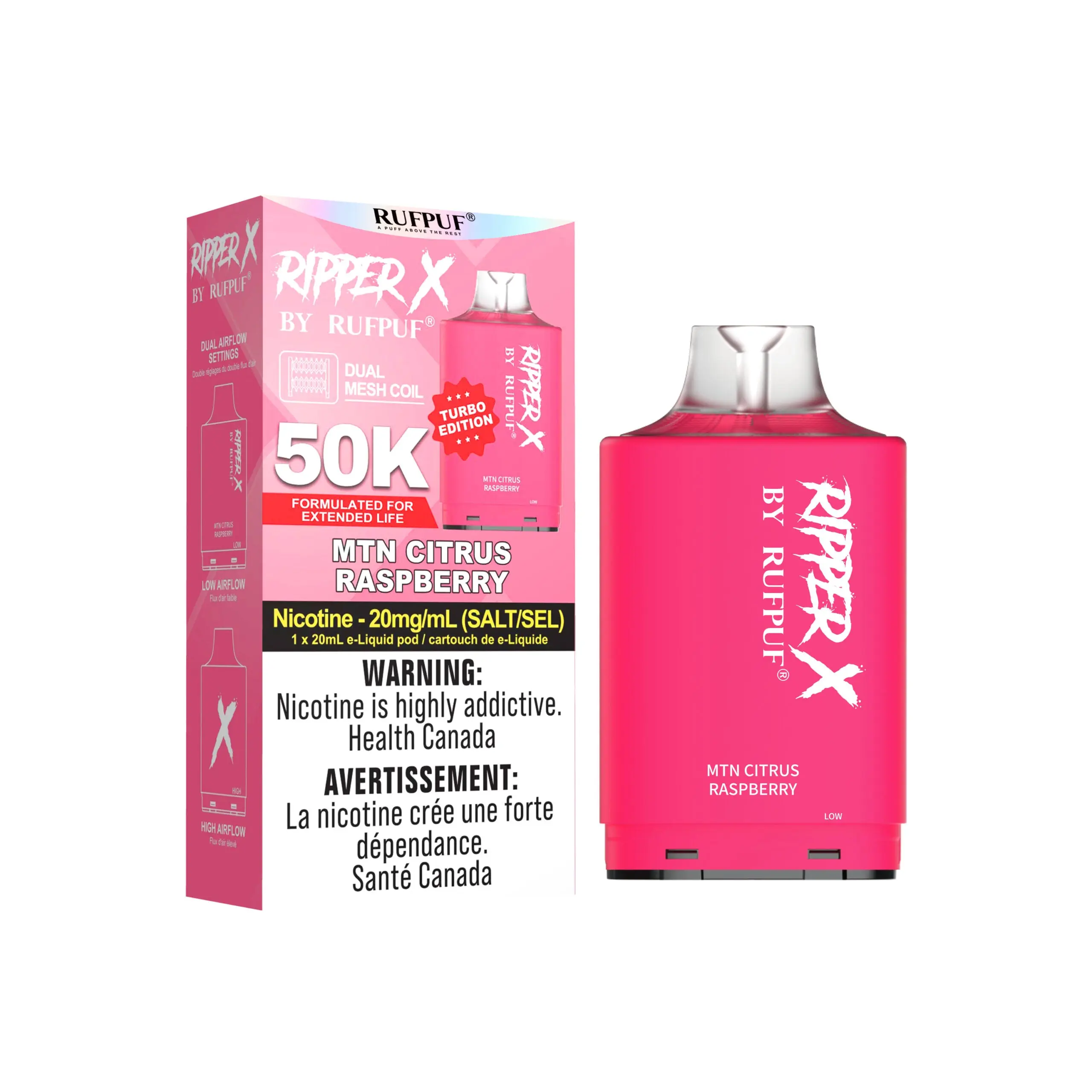 Ripper X 50k Pods | Vape Cloud Canada - Image 2