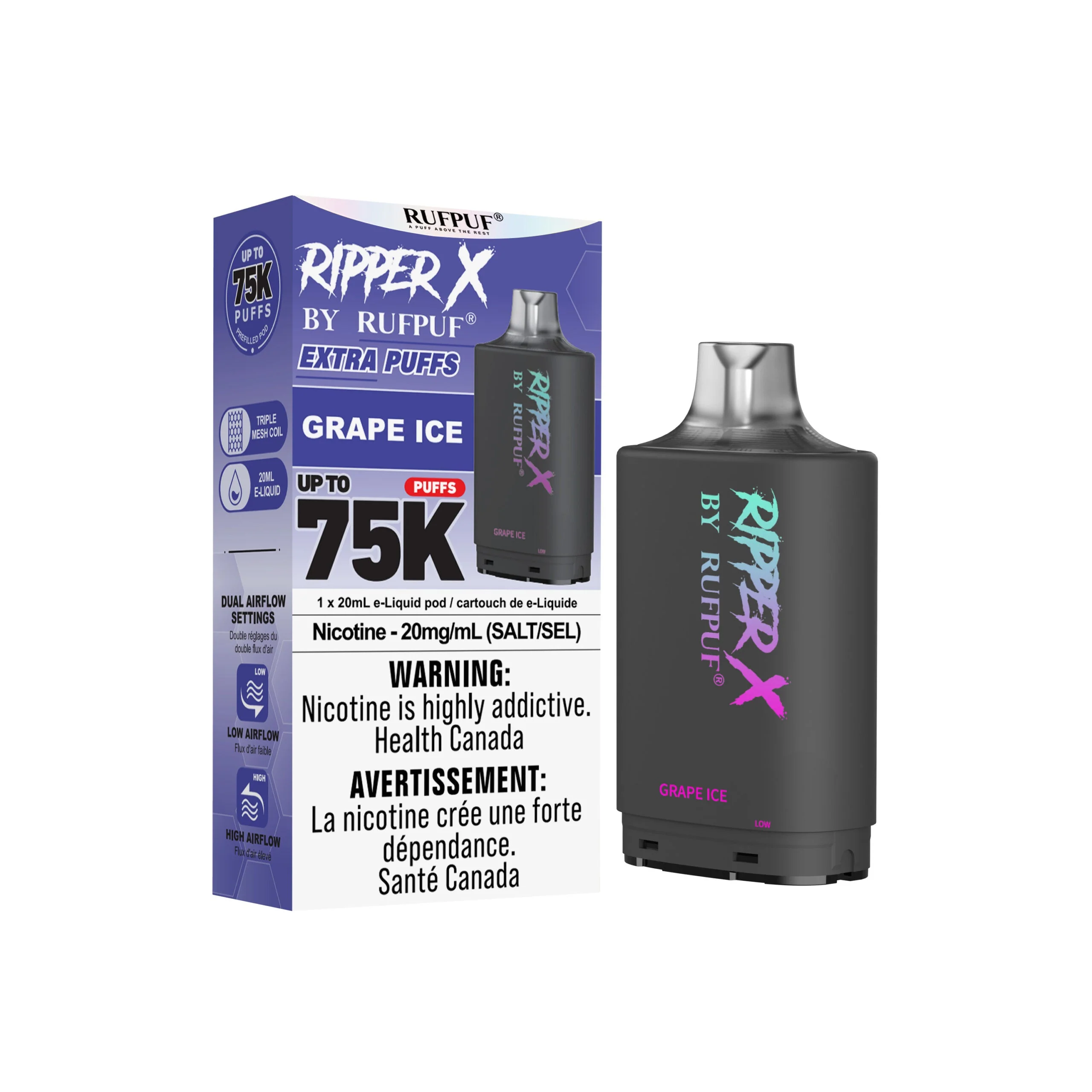 Ripper X 75k Pods | Vape Cloud Canada - Image 11