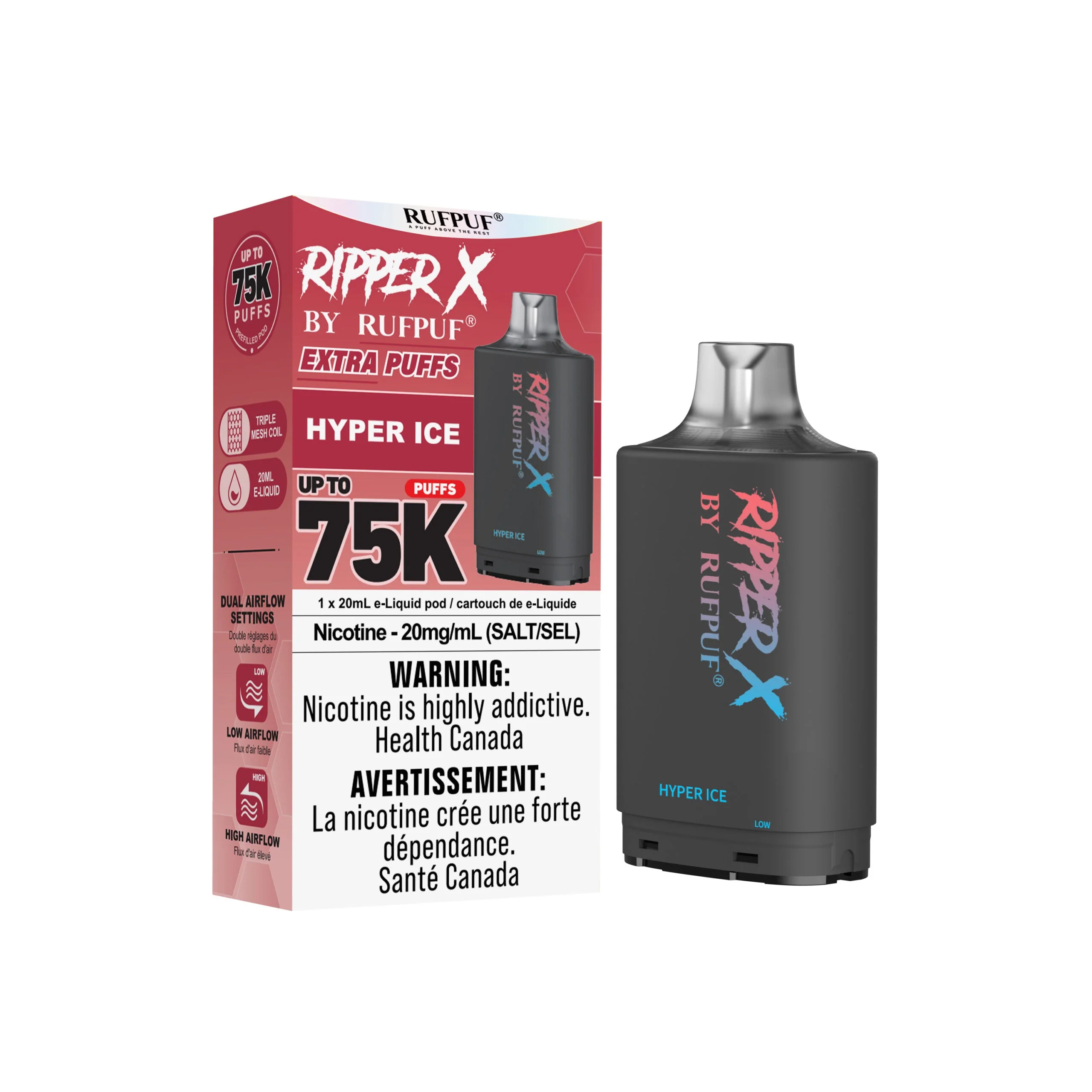 Ripper X 75k Pods | Vape Cloud Canada - Image 3