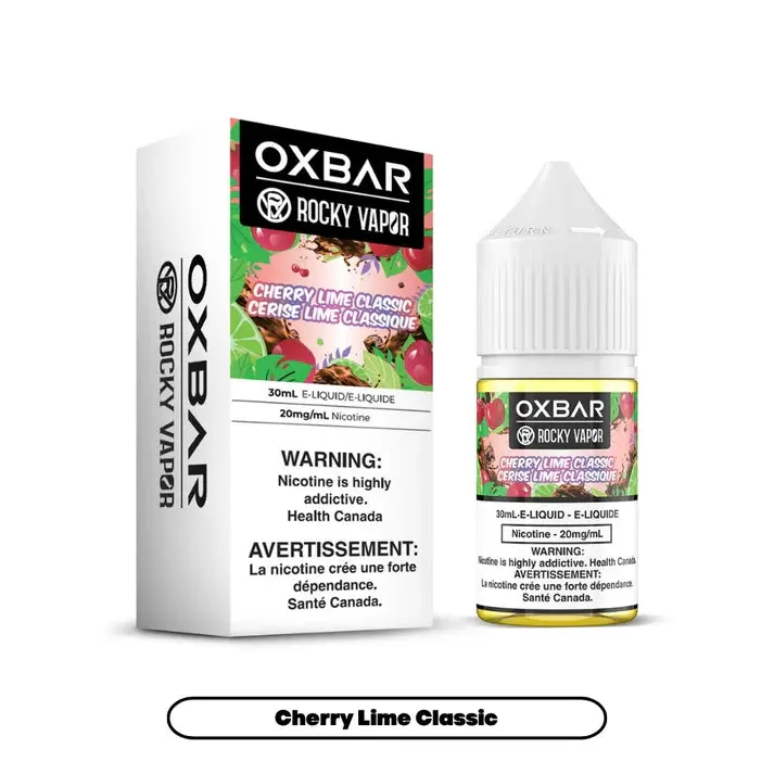 Rocky Vapor Oxbar E-liquids - Cherry Lime Classic | Vape Cloud Canada