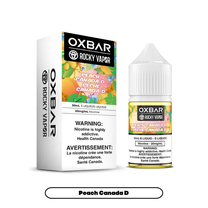 Rocky Vapor Oxbar E-liquids - Peach Canada D | Vape Cloud Canada