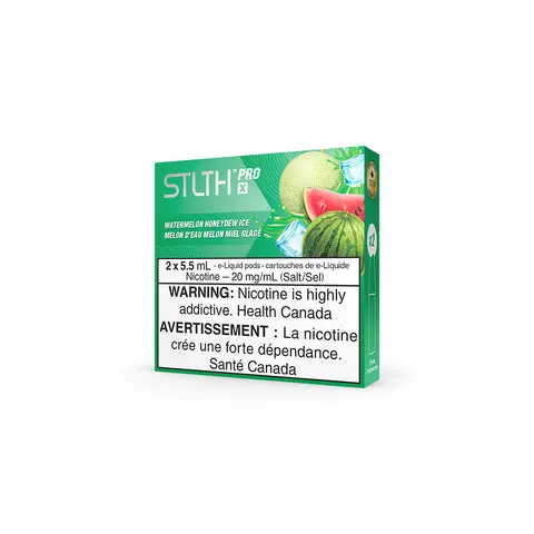 STLTH Pro X Pods - Watermelon Honeydew Ice | Vape Cloud Canada