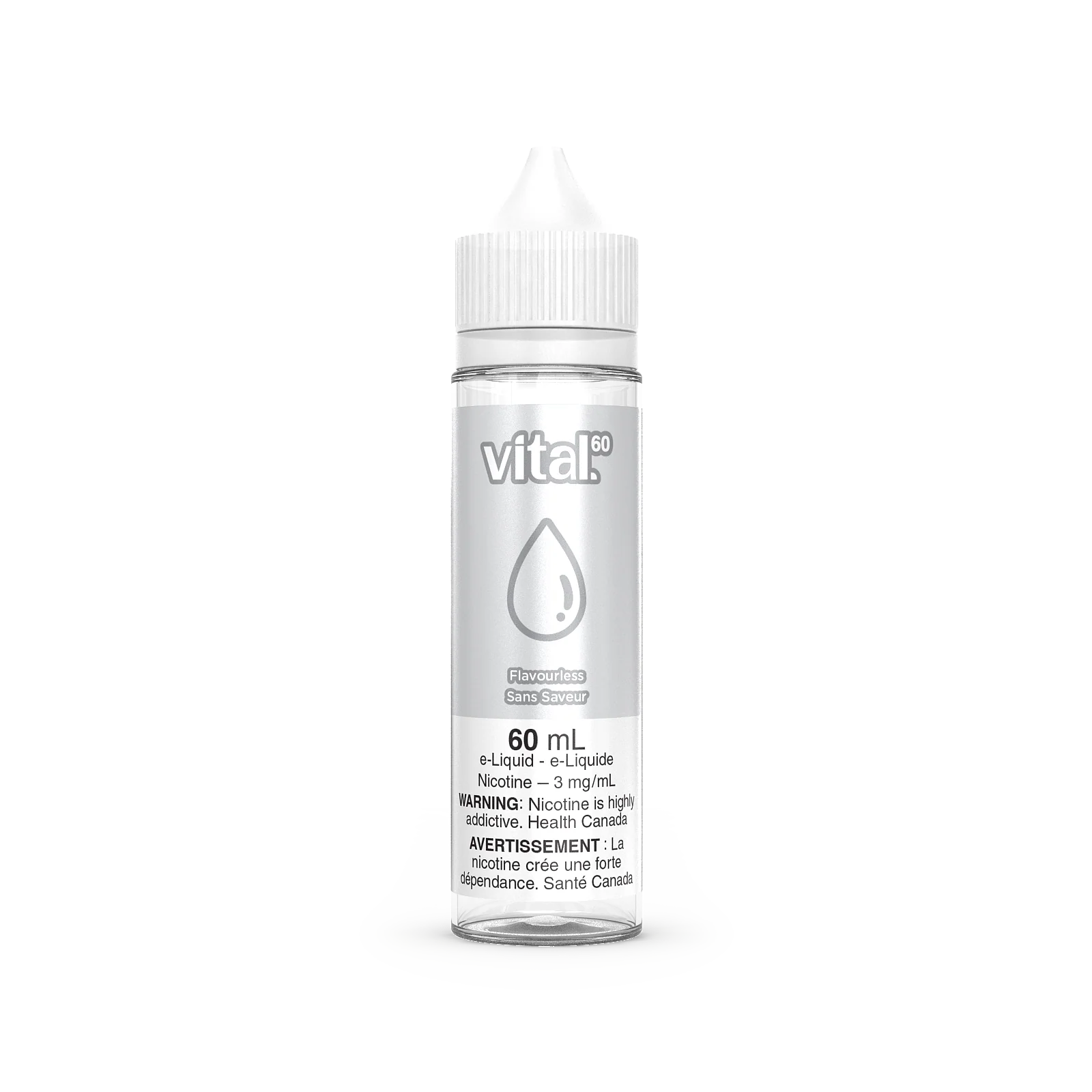 Vital 60 Freebase - Flavourless (60mL) | Vape Cloud Canada