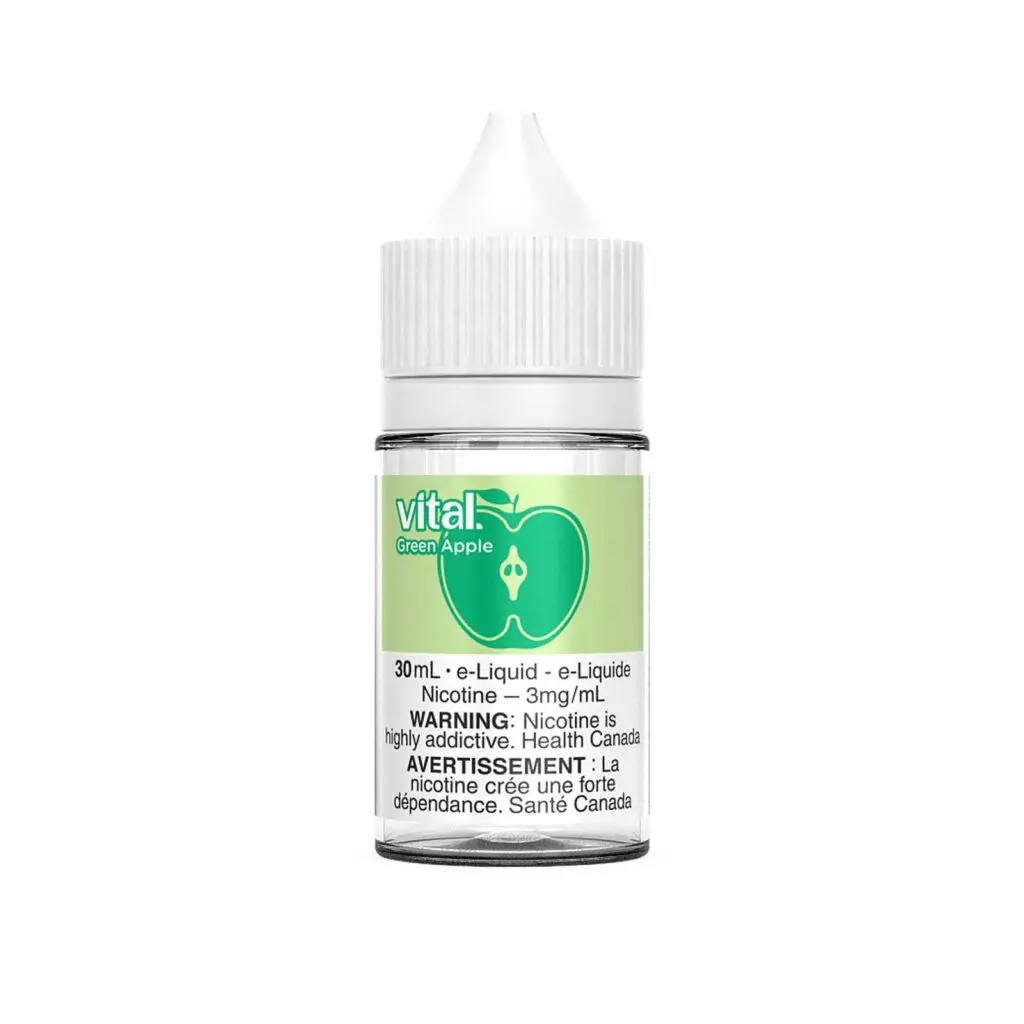 Vital Freebase - Green Apple (30mL) | Vape Cloud Canada